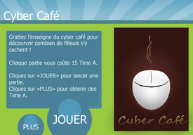 Ticket Cyber-Café de Surf-heures.com